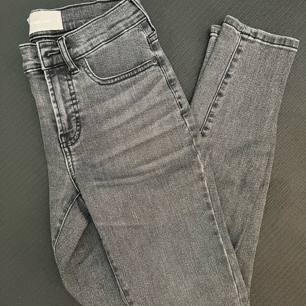 Everlane gray skinny jeans 25